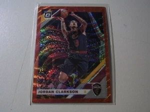 2019-20 Panini Donruss Optic Tmall Red Wave Prizm Jordan Clarkson #144 - Picture 1 of 1