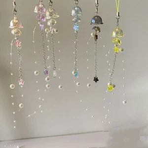 Charm Jellyfish Phone Keychain Phone Case Straps Phone Accessories - Photo 1 sur 17