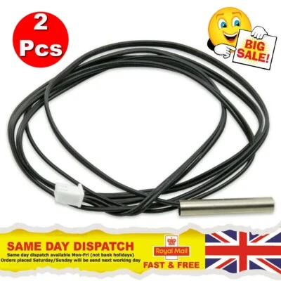 2pcs NTC 10K Digital Temperature Sensor Waterproof Probe - Image 1 of 4