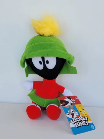 Looney Tunes Warner Brothers Marvin Martian Stuffed Animal Plush Figure Toy 7" Cover