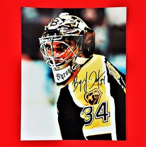 Foto autografata Byron Dafoe Boston Bruins - X1 - Foto 1 di 2