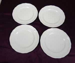 Villeroy Boch 1748 Germany Elfenbein Porzellan Manoir 8" Salatteller 4er Set - Bild 1 von 13