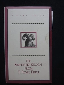 T. Rowe Price Simplified KEOGH Pamphlets - Picture 1 of 2