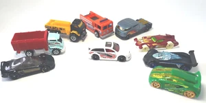 Hot Wheels Loose Diecast Cars Lot Of 9 Collectors - Picture 1 of 12
