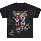Cute Festive Mardi Gras Shirt For Party Girls In New Orleans Tee on Fat Tuesday
