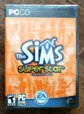 The Sims: Superstar Expansion Pack Boxset (PC CD-ROM, 2003) NEW OLD STOCK - Image 1 of 4