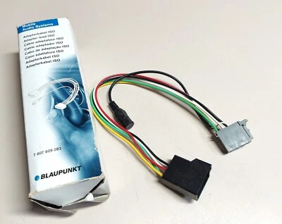 CAVO ADATTATORE ISO AUTORADIO BLAUPUNKT SUBWOOFER CONNETTORE RADIO ISO ANTENNA - Immagine 1 di 4