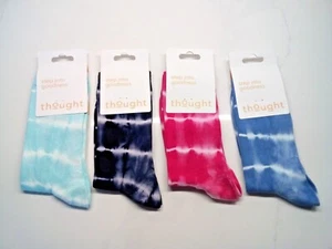 THOUGHT BAMBOO LADIES' ANKLE SOCKS-SPW944 ANA TIE DYE-BNWT - Picture 1 of 14