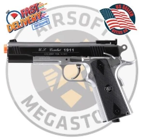 500 FPS WG AIRSOFT FULL METAL M1911 CO2 HAND GUN SHOOT 6mm BB US Seller Fast - Picture 1 of 11