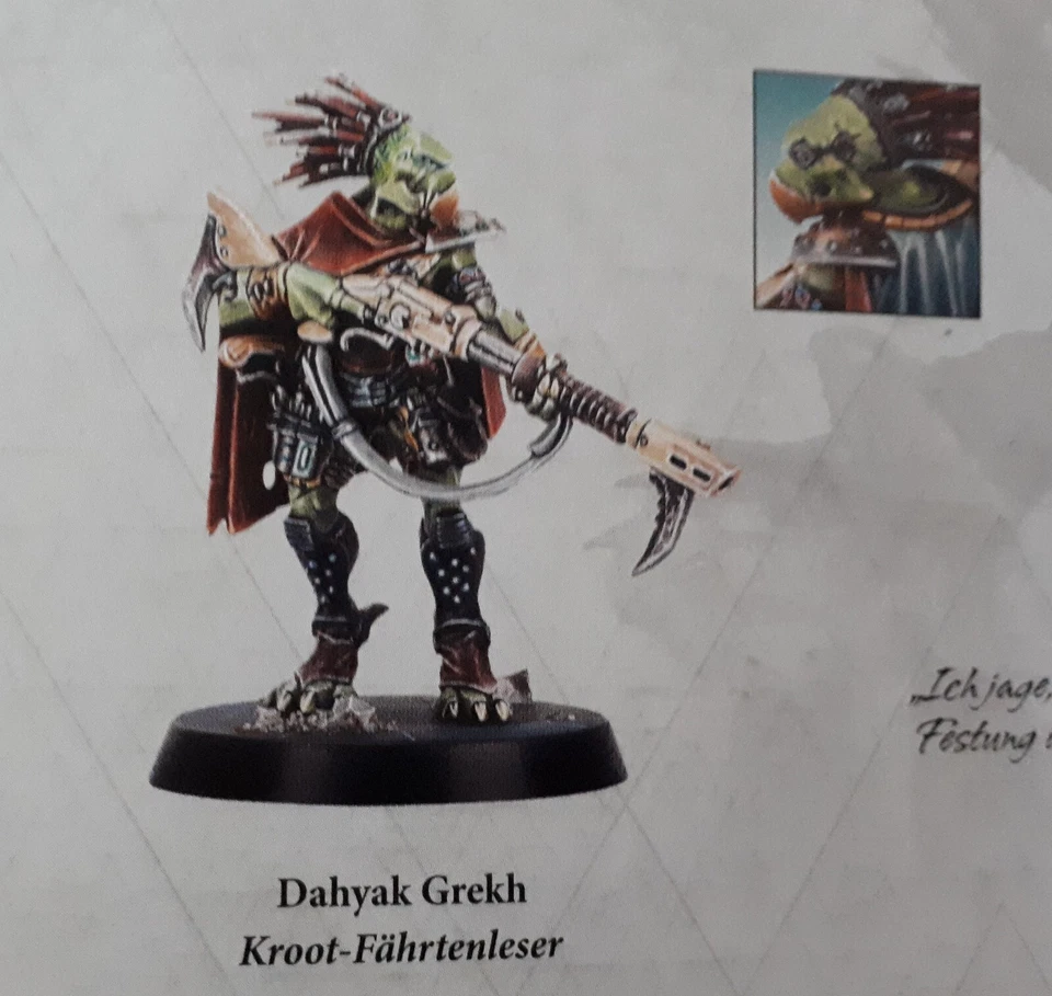 Dahyak Grekh Kroot Fährtenleser Warhammer 40k Blackstone Fortress NEU Tau - Bild 1 von 1