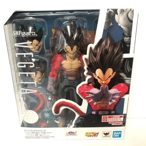 AUTHENTIC Bandai S.H.Figuarts Dragonball GT Super Saiyan 4 SSJ4 Vegeta USA Cover