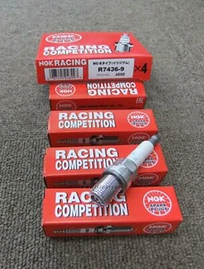 NGK RACING COMPETITION SPARK PLUG BC-E TYPE 14X9MM 16.0HEX SET X4 PCS R7436-9 - Picture 1 of 4