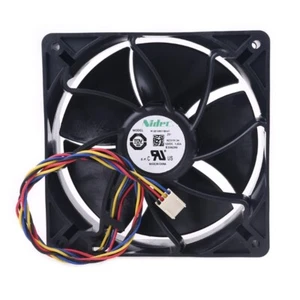 DC12V 1.65A PWM Cooling Fan 12cm 6000RPM Ant S7 S9 fan 4wire Repair - Photo 1/8