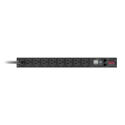 APC NetShelter Switched Rack PDU AP7900B – 1U, 1.4kW, 120V, 15A, 8x NEMA 5-15R - Image 1 of 2