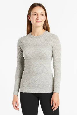 Smartwool Merino 250 Women XS Base Layer Pullover Top Nordic Geometric - Image 1 of 4