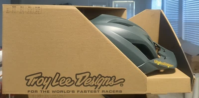 Troy Lee Designs Flowline Bicicleta MTB MIPS Casco Punto Gris DoradoXL 2X Foto 1 de 4