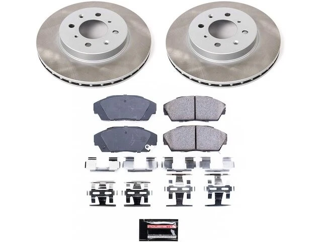 Kit de pastillas de freno delanteras y rotor 59VYKD62 para Acura Integra 1990 1991 1992 1993 Foto 1 de 1