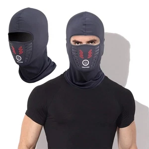 Máscara facial de pasamontañas protección UV capucha solar para hombres mujeres esquí motocicleta correr - Imagen 1 de 12