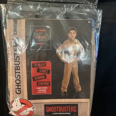 Nuevo Disfraz de Cazafantasmas Halloween Juegos con disfraces Niño con licencia Talla Mediana 8-10 Foto 1 de 4