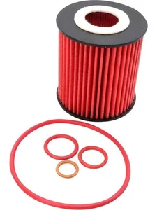K&N Replacement Oil Filter Cartridge fits BMW 5 Series 2.0 E60 520 i (HP-7054) - Picture 1 of 12