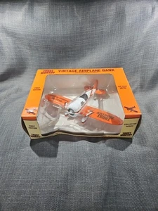 Trust Worthy First Edition Vintage Diecast Airplane Coin Bank 1992 - Picture 1 of 4