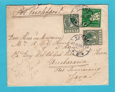 NETHERLANDS 2nd trial flight 1928 Vught to Ambarawa, Dutch East Indies - Image 1 of 2