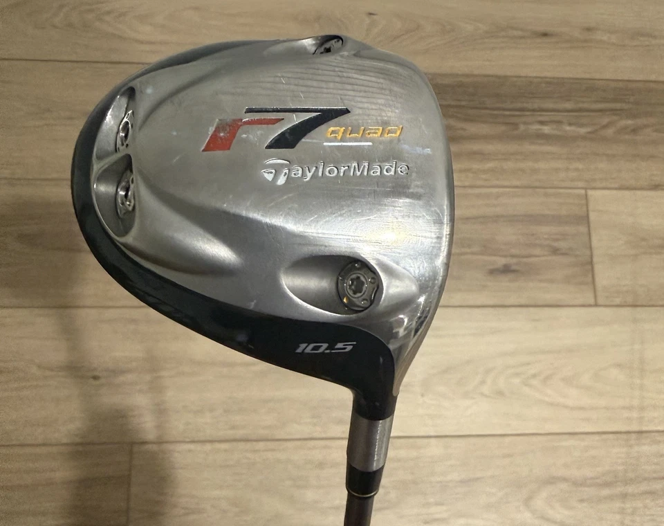 Driver de titânio TaylorMade R7 Quad 10.5 MAS2 grafite 65g flex regular destro - Imagem 1 de 4