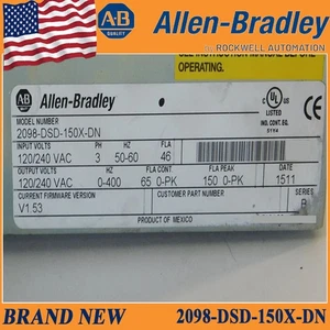 2098-DSD-150X-DN Original AB Ultra 3000 Servo Drive Free Ship US AB - Picture 1 of 5