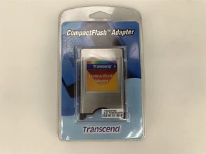 Transcend TS0MCF2PC CompactFlash Adapter PCMCIA Adapter - Picture 1 of 2