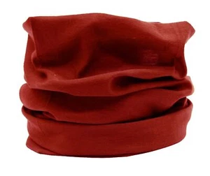 Dark Red Halloween Face Cover Neck Gaiter Mask Snood Balaclava Tube Bandana Mask - Picture 1 of 5