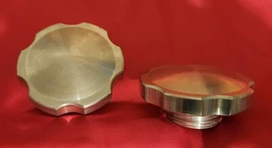Honda Acura CNC BILLET ENGINE OIL CAP HONDA ACURA w/ replaceable seal ring D6540 - Picture 1 of 3