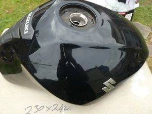 Suzuki GSX650F Black Petrol Fuel Tank 2008-2016 - Picture 1 of 5