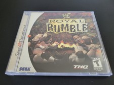 Wwf royal rumble wrestling thq sega dreamcast dc ex + nm condition complete