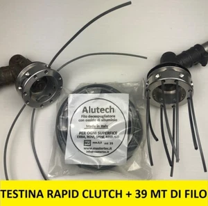 TESTINA UNIVERSALE DECESPUGLIATORE FILO ALUTECH MT 39X3,3 "KIT PROFESSIONALE" - Foto 1 di 7