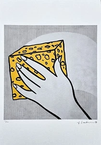 ROY LICHTENSTEIN - Sponge II  - signed, numbered edition 51/150, 35x50 cm - Picture 1 of 5