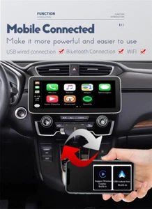 12.3'' Android 10 GPS 2GB+32GB Car Stereo Radio WIFI For Honda CRV CR-V 2017-22 - Picture 1 of 12