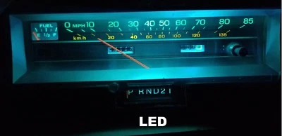 77-79 Lincoln Town Car Gauge Cluster LED Upgrade Kit  - Image 1 of 3