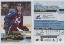 2016-17 Upper Deck Young Guns High Gloss /10 Chris Bigras #245 Rookie RC