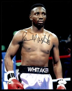 PERNELL WHITAKER SIGNED 8X10 PHOTO - BOXING - Picture 1 of 1