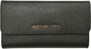 Michael Kors Women Lady PVC or Leather Trifold Clutch Credit Card Holder Wallet 