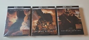 Steelbook Manta Lab Batman Begins DL Double Lenti A+B Slip 4K UHD+Fullslip - Imagen 1 de 12