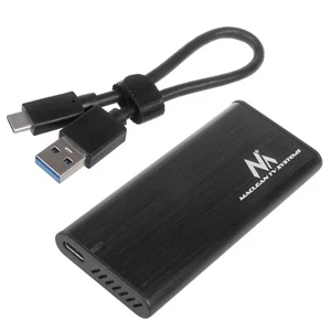 Custodia Case SSD SATA M.2 NVMe Maclean MCE443 Supporta USB 3.1 - Zdjęcie 1 z 7