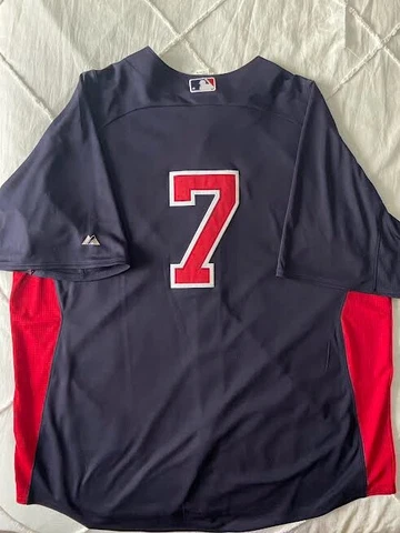 Joe Mauer Authentic Collection Majestic Jersey. Twins Cover