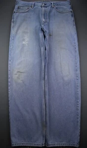 Men's 2012 Levi's 550 Jeans Relaxed Fit Distressed Medium Wash Cotton Size 36x32 - Picture 1 of 12