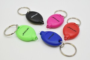 Opticz Oval UV Torch LED Keychain Flashlight UltraViolet Blacklight Glow 395nm