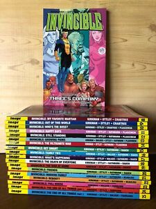 Invincible Vol 7-25 Image Comics TPB Kirkman & Ottley 19 books total all NM-Mint
