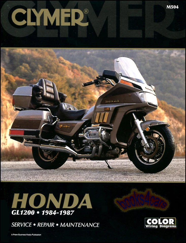 GOLDWING GL1200 SHOP MANUAL SERVICE REPAIR HONDA CLYMER BOOK HAYNES CHILTON - Image 1 of 1