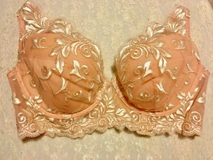 Soma Sensuous 34D Longline Plunge Bra Rose Blush - Picture 1 of 2