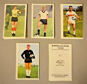 Sicker calcio Bundesliga assi 1968 - squadre-lotto-squadre incollate scegli - Foto 1 di 29