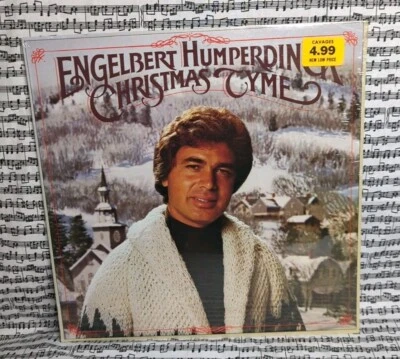 Engelbert Humperdinck Christmas Tyme 1977 Epic PE 35031 Vinyl LP Vintage Sealed  - Image 1 of 4